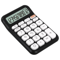 Калькулятор настольный BRAUBERG KW-500-BK (93x148 мм), 3D-кнопки, 12 разрядов, черный, 272954 - фото 4