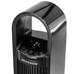 Вентилятор колонный BRASSON (БРАССОН) BTF08-B, 60 Вт, 90 см, сенсор, ТИХИЙ, 3 скорости, пульт ДУ, черный, 457788 - фото 4
