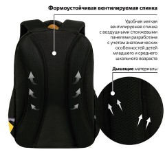 Рюкзак BRAUBERG MOTION, 2 отделения, 3 кармана, "Angry duck", СВЕТЯЩИЙСЯ, 41х28х17 см, 272031 Рюкзак BRAUBERG MOTION, 2 отделения, 3 кармана, "Angry duck", СВЕТЯЩИЙСЯ, 41х28х17 см, 272031 - фото 12