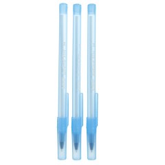Ручки шариковые BIC "Round Stic", НАБОР 3 шт., СИНИЕ, узел 1 мм, линия письма 0,32 мм, пакет, 9021522 Ручки шариковые BIC "Round Stic", НАБОР 3 шт., СИНИЕ, узел 1 мм, линия письма 0,32 мм, пакет, 9021522 - фото 2