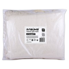 Тряпки для мытья пола 80х100 см, комплект 20 шт., 210 г/м2, светлое ХПП, 100% хлопок, "Стандарт" LAIMA, 600843 - фото 3