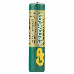 Батарейки КОМПЛЕКТ 4 шт., GP GreenCell AAA (R03, 24G), солевые, мизинчиковые, блистер, 24G-2CR4 - фото 2