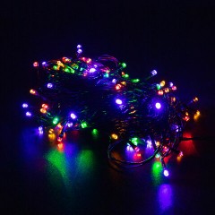 Электрогирлянда-нить комнатная "Стандарт" 20 м, 200 LED, мультицветная, 220 V, контроллер, ЗОЛОТАЯ СКАЗКА, 591358 - фото 3