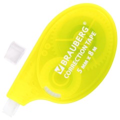 Корректирующая лента BRAUBERG ULTRA NEON, 5 мм х 8 м, ВЫГОДНАЯ УПАКОВКА 3 штуки в блистере, 272665 Корректирующая лента BRAUBERG ULTRA NEON, 5 мм х 8 м, ВЫГОДНАЯ УПАКОВКА 3 штуки в блистере, 272665 - фото 3