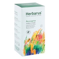 Чай HERBARUS "Ассорти" травяной, 24 пакетика в конвертах по 1,8 г Чай HERBARUS "Ассорти" травяной, 24 пакетика в конвертах по 1,8 г - фото 2