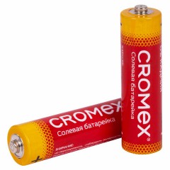 Батарейки солевые "пальчиковые" КОМПЛЕКТ 10+1 шт., CROMEX Super Heavy Duty, AA (R6,15A), блистер, 456256 Батарейки солевые "пальчиковые" КОМПЛЕКТ 10+1 шт., CROMEX Super Heavy Duty, AA (R6,15A), блистер, 456256 - фото 3