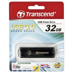 Флеш-память Transcend JetFlash 700, 32Gb, USB 3.1 G1, чер, TS32GJF700 Флеш-память Transcend JetFlash 700, 32Gb, USB 3.1 G1, чер, TS32GJF700 - фото 2