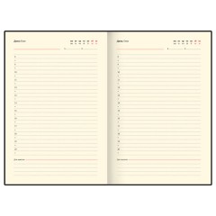 Ежедневник в наборе с ручкой А5, 144x210 мм, BRAUBERG "Style" под кожу, 160 листов, синий, 116862 - фото 13