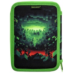 Пенал BRAUBERG, 3 отделения, полиэстер, 21х14 см, "Night warrior", 272333 - фото 3