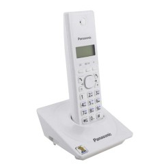 Радиотелефон PANASONIC KX-TG1711RUW, память на 50 номеров, АОН, повтор, часы /будильник (радиус 10-100 м), цвет белый Радиотелефон PANASONIC KX-TG1711RUW, память на 50 номеров, АОН, повтор, часы /будильник (радиус 10-100 м), цвет белый - фото 2