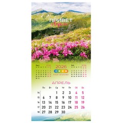 Календарь настенный перекидной 2026 г., BRAUBERG, 12 листов, 28,5х28,5 см, "Времена года", 116925 - фото 8