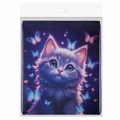 Мешок для обуви BRAUBERG KIDS, с петлей, 42х34 см, "Curious cat", 273434 - фото 5