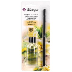 Ароматизатор аромадиффузор с палочками, освежитель 30 мл, МЕЛОДИЯ "Душистая ваниль", 609789 - фото 4