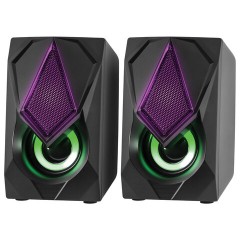 Колонки компьютерные DEFENDER SOLAR 1, 2.0, 6 Вт, пластик, чёрные, 65401 Колонки компьютерные DEFENDER SOLAR 1, 2.0, 6 Вт, пластик, чёрные, 65401 - фото 2