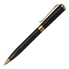 Ручка подарочная шариковая GALANT "TINTA MARBLE", корпус коричневый, золотистые детали, узел 0,7 мм, синяя, 143501 Ручка подарочная шариковая GALANT "TINTA MARBLE", корпус коричневый, золотистые детали, узел 0,7 мм, синяя, 143501 - фото 3