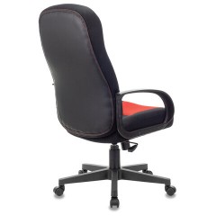 Кресло офисное BRABIX "City EX-512", ткань черная/красная, TW, 531408 Кресло офисное BRABIX "City EX-512", ткань черная/красная, TW, 531408 - фото 3