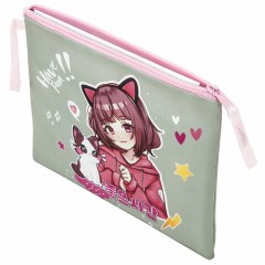 Папка для тетрадей BRAUBERG А5, 1 отделение, полиэстер, на молнии, с ручкой, "Anime friends", 272202 Папка для тетрадей BRAUBERG А5, 1 отделение, полиэстер, на молнии, с ручкой, "Anime friends", 272202 - фото 5