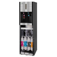Пурифайер для воды ECOTRONIC V42-U4L, напольный, НАГРЕВ/ОХЛАЖДЕНИЕ КОМПРЕССОРНОЕ, 2 крана, черный, 3061 Пурифайер для воды ECOTRONIC V42-U4L, напольный, НАГРЕВ/ОХЛАЖДЕНИЕ КОМПРЕССОРНОЕ, 2 крана, черный, 3061 - фото 9