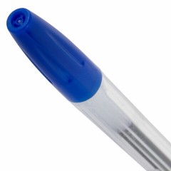 Ручка шариковая с грипом BRAUBERG "ULTRA GT", СИНЯЯ, корпус прозрачный, линия 0,5 мм, 144051 - фото 5