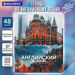 Тетрадь предметная КЛАССИКА ПРИРОДА 48 л., обложка картон, АНГЛИЙСКИЙ, клетка, подсказ, BRAUBERG, 405084 Тетрадь предметная КЛАССИКА ПРИРОДА 48 л., обложка картон, АНГЛИЙСКИЙ, клетка, подсказ, BRAUBERG, 405084 - фото 5