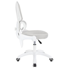 Кресло детское с поясничной поддержкой BRABIX KIDS "MG-225", сетка/ткань TW, серое, 533318 - фото 7