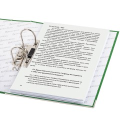 Папка-регистратор, покрытие пластик, 75 мм, ПРОЧНАЯ, с уголком, BRAUBERG, зеленая, 226597 Папка-регистратор, покрытие пластик, 75 мм, ПРОЧНАЯ, с уголком, BRAUBERG, зеленая, 226597 - фото 7