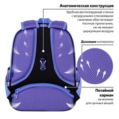 Ранец BRAUBERG FIT, 2 отделения, Sleeping kitten, велюровая панель, 38х27х14 см, 273107 Ранец BRAUBERG FIT, 2 отделения, Sleeping kitten, велюровая панель, 38х27х14 см, 273107 - фото 15