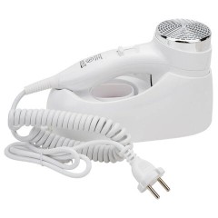Фен для волос настенный KSITEX F-1400 WC, 1400 Вт, пластик/металл, 2 скорости, белый - фото 7