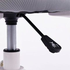 Кресло детское с подставкой для ног BRABIX KIDS "MG-220", сетка/ткань TW, серое, 533315 - фото 9