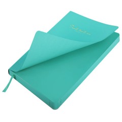 Ежедневник датированный 2026, А5, 138x213 мм, BRAUBERG "Pastel", под кожу гибкий, бирюзовый, 117462 - фото 4