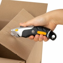 Нож универсальный мощный алюминиевый BRAUBERG "Heavy duty M", автофиксатор, резиновые вставки, 238736 Нож универсальный мощный алюминиевый BRAUBERG "Heavy duty M", автофиксатор, резиновые вставки, 238736 - фото 12