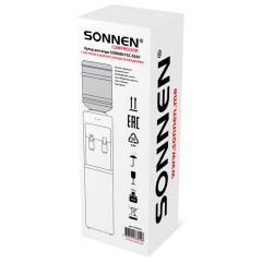 Кулер для воды SONNEN FSC-03AF, напольный, НАГРЕВ/ОХЛАЖДЕНИЕ КОМПРЕССОР, холодильник, 2 крана, 455418 - фото 4