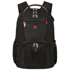 Рюкзак GERMANIUM UPGRADE Max, 3 отделения, отделение для ноутбука, USB-порт, UP-5, черный, 49х34х24 см, 271669 Рюкзак GERMANIUM UPGRADE Max, 3 отделения, отделение для ноутбука, USB-порт, UP-5, черный, 49х34х24 см, 271669 - фото 2