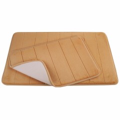 Комплект ковриков MEMORY EFFECT для ванной 50х80 см и туалета 40х60 см, персиковый, LAIMA HOME, 608447 Комплект ковриков MEMORY EFFECT для ванной 50х80 см и туалета 40х60 см, персиковый, LAIMA HOME, 608447 - фото 11