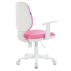 Кресло детское BRABIX "Fancy MG-201W", с подлокотниками, пластик белый, розовое, 532409, MG-201W_532409 Кресло детское BRABIX "Fancy MG-201W", с подлокотниками, пластик белый, розовое, 532409, MG-201W_532409 - фото 5