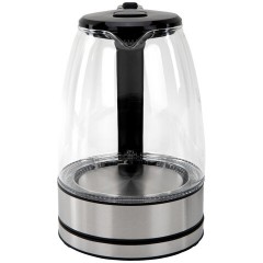 Чайник электрический SONNEN KT-1807, 1,8 л, 2200 Вт, термостойкое стекло, внутренняя подсветка синяя, нержавеющая сталь, 455140 - фото 10