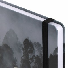 Ежедневник недатированный с резинкой А5 145х203 мм, BRAUBERG, твердый, 128 л., "Forest", 116287 Ежедневник недатированный с резинкой А5 145х203 мм, BRAUBERG, твердый, 128 л., "Forest", 116287 - фото 4