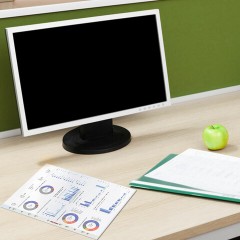 Папки-файлы перфорированные А4 ОФИСМАГ ЭКСТРА, КОМПЛЕКТ 50 шт., гладкие, ПЛОТНЫЕ, 50 мкм, 272682 - фото 5