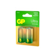 Батарейки КОМПЛЕКТ 2 шт., GP Ultra G-Tech, С (LR14, 14А), алкалиновые, блистер, 14AU-2CR2 Батарейки КОМПЛЕКТ 2 шт., GP Ultra G-Tech, С (LR14, 14А), алкалиновые, блистер, 14AU-2CR2 - фото 3