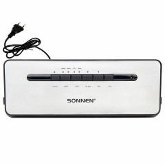 Вакууматор/вакуумный упаковщик SONNEN VS-903, 5 режимов, 12 л/мин, 110 Вт, до 30 см, сухие/влажные продукты, 456339 Вакууматор/вакуумный упаковщик SONNEN VS-903, 5 режимов, 12 л/мин, 110 Вт, до 30 см, сухие/влажные продукты, 456339 - фото 8