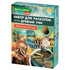 Набор для раскопок "Древний Рим" 16х23 см, инструменты, BRAUBERG KIDS, 665937 - фото 9