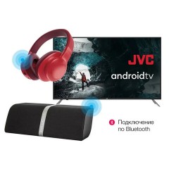 Телевизор JVC LT-43M697, 43" (109 см), 1920x1080, FullHD, 16:9, SmartTV, Wi-Fi, безрамочный, черный Телевизор JVC LT-43M697, 43" (109 см), 1920x1080, FullHD, 16:9, SmartTV, Wi-Fi, безрамочный, черный - фото 4