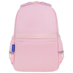 Рюкзак BRAUBERG PASTEL с термонашивками в комплекте, "Anime kitten", персиковый, 40х29х14 см, 272065 Рюкзак BRAUBERG PASTEL с термонашивками в комплекте, "Anime kitten", персиковый, 40х29х14 см, 272065 - фото 5