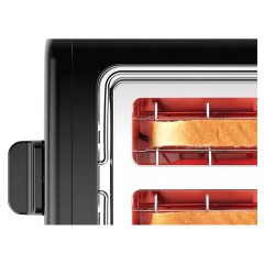 Тостер BOSCH TAT3P423, 970 Вт, 2 тоста, 5 режимов, металл, черный - фото 8