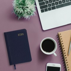 Ежедневник датированный 2026, МАЛЫЙ ФОРМАТ 100х150 мм, А6, BRAUBERG "Select", балакрон, темно-синий, 117259 - фото 5