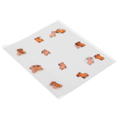 Обложки "CAPYBARAS" для тетрадей и дневников, КОМПЛЕКТ 10 шт., ПЛОТНЫЕ, 210х350 мм, 110 мкм, FUNSTER (ФАНСТЕР), 274087 - фото 3