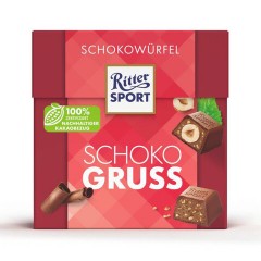 Шоколадные конфеты RITTER SPORT "SCHOKO GRUSS", набор 4 вкуса, 22 конфеты, 176 г - фото 4