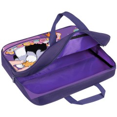 Папка на молнии с ручками BRAUBERG KIDS А4, 1 отделение, полиэстер, 80 мм, "Сладкоежка", 272120 - фото 6
