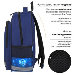 Рюкзак ПИФАГОР SCHOOL, 1 отделение, 3 кармана, "Goal", 38x28х14 см, 271411 Рюкзак ПИФАГОР SCHOOL, 1 отделение, 3 кармана, "Goal", 38x28х14 см, 271411 - фото 9
