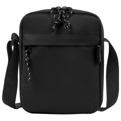 Сумка на плечо HEIKKI COMPACT (ХЕЙКИ), два кармана, черная, 19х14х5 см, 272631 - фото 2
